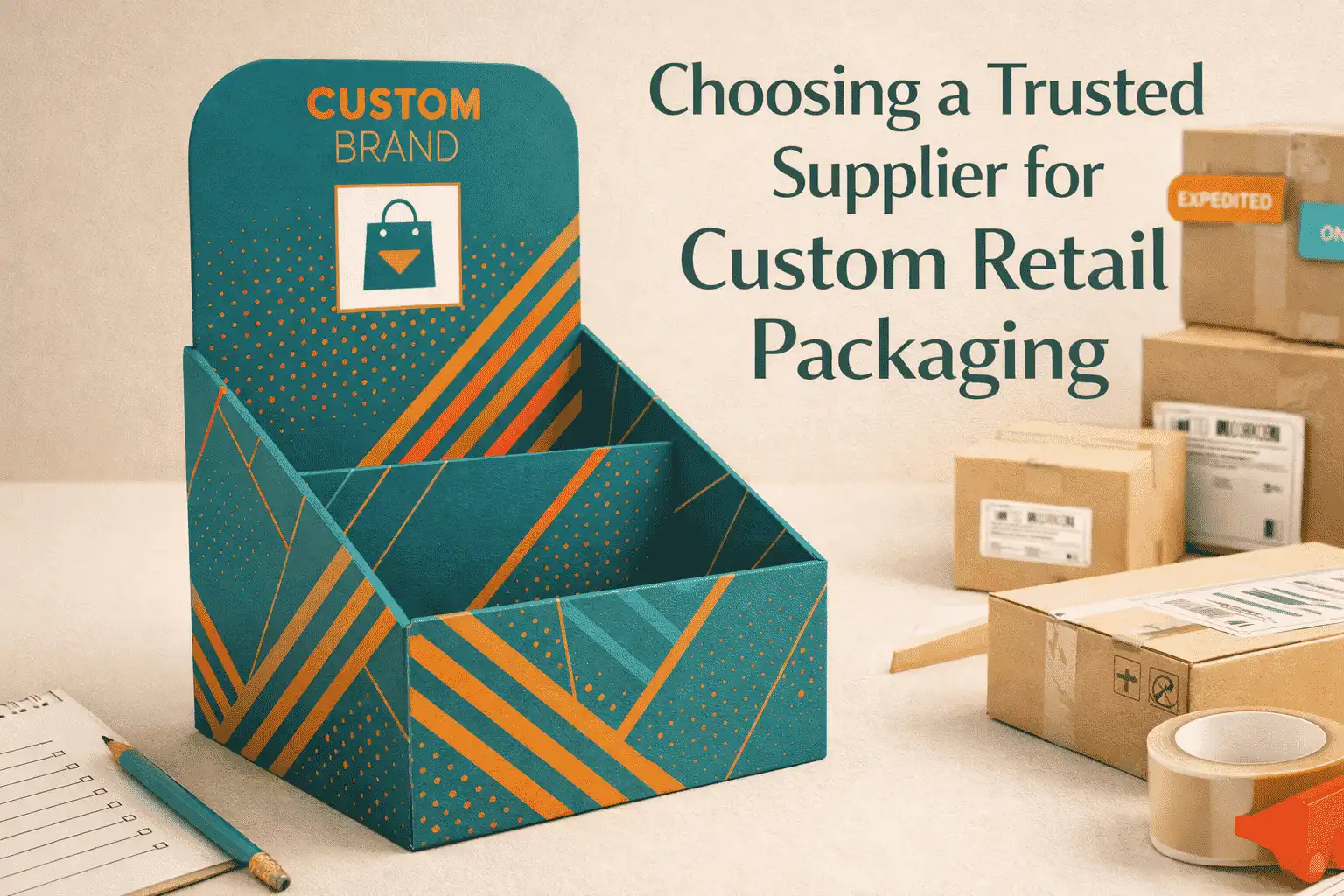 Choosing a Trusted Supplier for Custom Retail Packaging